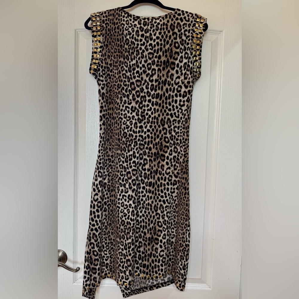 Stylish Leopard Print Kids Dress